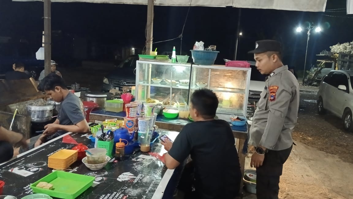 Patroli Malam Hari, Langkah Polsek Haruai Pelihara Kamtibmas