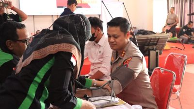 Setetes Darah Untuk Kemanusiaan, Polres Tabalong Gelar Donor Darah