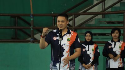 Kapolres Tabalong Membuka Tournament Badminton Bhayangkara Cup 2024