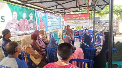 Jumat Curhat Polres Tabalong Di Halaman Kantor Kelurahan Mabuun