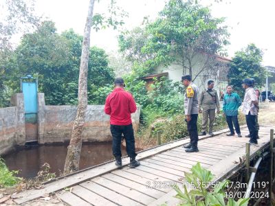 Bhabinkamtibmas Polsek Banua Lawas Lakukan Patroli Terpadu