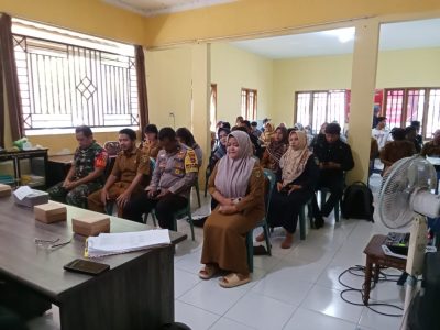 Bhabinkamtibmas Padangin Mengikuti Kegiatan Musrenbangdes Di Kantor Desa