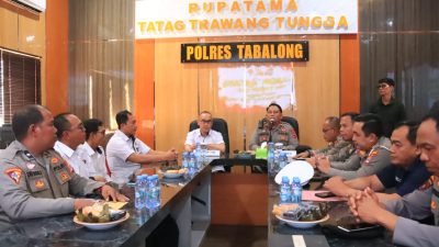 Verifikasi Jabatan Kapolres Tabalong oleh Irwasda Polda Kalsel Digelar Di Polres Tabalong