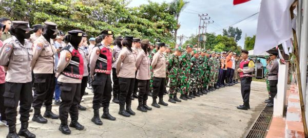 Hari Kedua Pendaftaran Paslon Bupati dan Wakil Bupati Tabalong, Kantor KPU Diamanakan Polres Tabalong