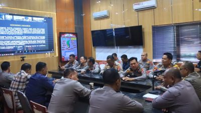 Polres Tabalong Ikuti Zoom Metting Forum Belajar Bersama