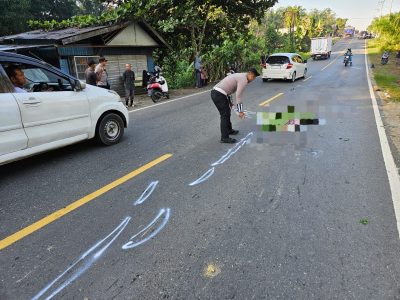 Tabrak Samping-Samping Di Kasiau, 1 Orang Meninggal Dunia