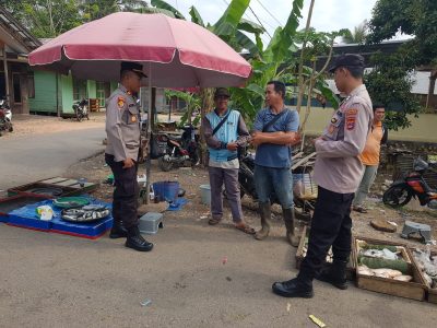 Kapolsek Muara Harus Patroli Ke Pasar