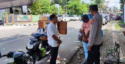 Petugas Polsek Banua Lawas Lakukan Patroli Sambang Warga