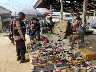 Kanit Binmas Polsek Tanta Laksanakan Patroli Dialogis Bersama Masyarakat