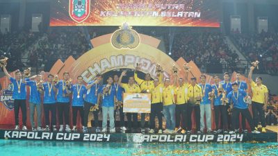 Kapolri Cup 2024, Polda Kalsel Raih Prestasi Gemilang di Ajang Bola Voli