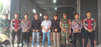 Polres Tabalong Kawal Penyortiran dan Pelipatan Surat Suara Pilkada 2024 di Gudang KPU Kabupaten Tabalong