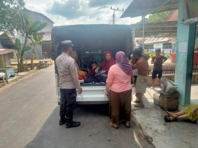 Patroli Sambang, Polsek Muara Harus Ajak Jaga Kamtibmas Yang Kondusif