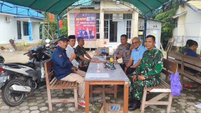 Dalam Rangka Cooling System Pasca Pilkada Kapolsek Muara Harus Kunjungi Tokoh Masyarakat Kecamatan Muara Harus