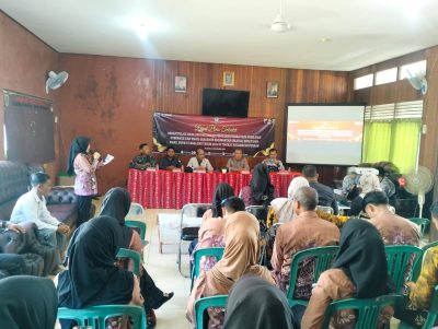 Polsek Pugaan Amankan Pelaksanaan Rapat Pleno Rekapitulasi Suara Pilkada Tingkat Kecamatan Pugaan