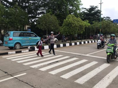 Polres Tabalong Tingkatkan Pengawasan Lalu Lintas dengan Ploting Pagi di Titik Rawan Kemacetan