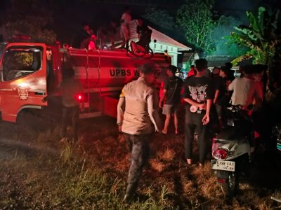 1 Rumah Dinas SDN 1 Palapi Terbakar, Tidak Ada Korban Jiwa