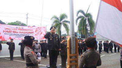 Polres Tabalong Laksanakan Upacara Peringatan hari Ibu Ke – 96