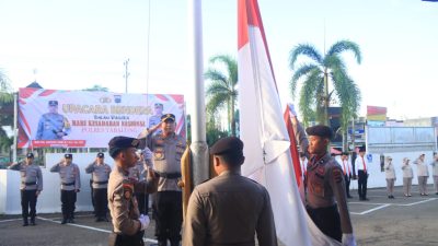 Polres Tabalong Gelar Upacara Hari Kesadaran Nasional Tahun 2025