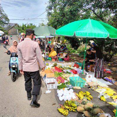 Polsek Muara Harus Laksanakan Patroli Dialogis dan Sambang Warga di Desa Tantaringin