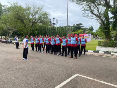 Polres Tabalong Gelar Tes Kesamaptaan Jasmani Semester 1 Tahun 2025