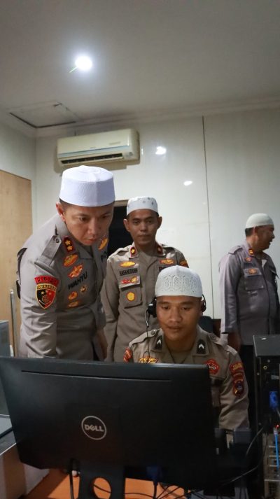 Kapolres Tabalong Cek Kesiapan Layanan Darurat 110, Pastikan Keamanan Mudik Lebaran 2025