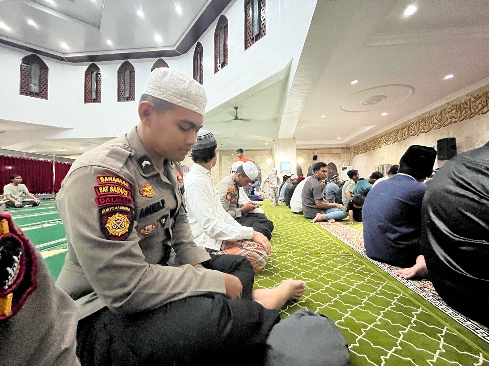 Polres Tabalong Gelar Subuh Keliling untuk Meningkatkan Keimanan Personel di Bulan Ramadhan 1446 H