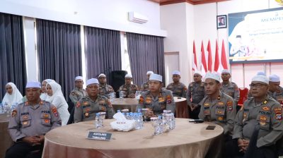 Kapolres Tabalong Ikuti Zoom Meeting Nuzulul Qur’an 1446 H Dari Polda Kalsel