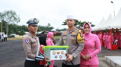 Polres Tabalong Gelar Bazar Ramadhan Polri Presisi dan Baksos Bhayangkari 2025