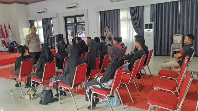 Jumat Curhat Satbinmas Polres Tabalong, Pelajar Sampaikan Aspirasi Terkait Kehadiran Polri di Tengah Masyarakat