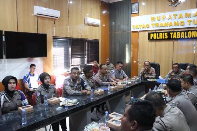 Polres Tabalong Gelar Latihan Pra Operasi Patuh Intan 2025