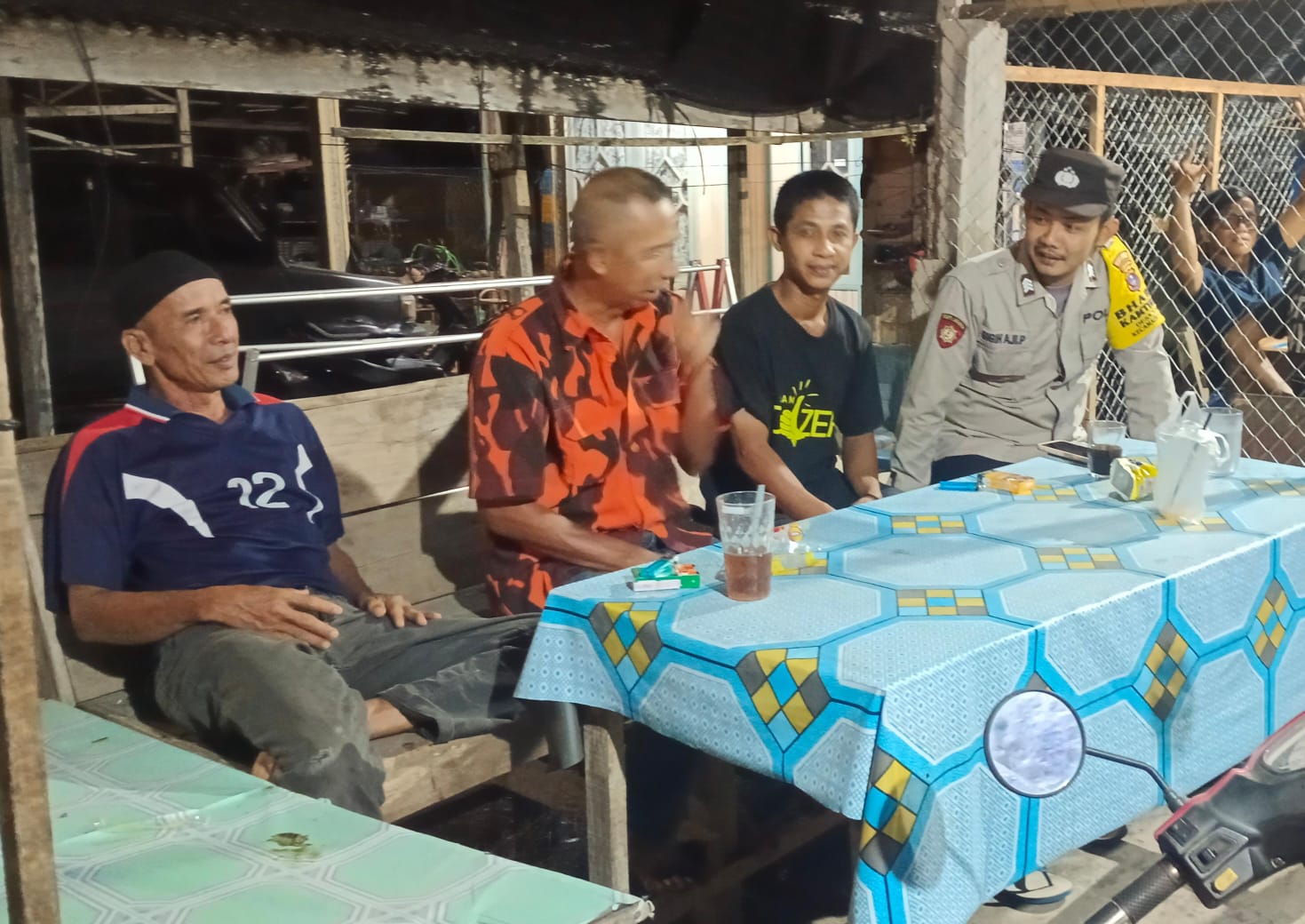 Jalin Komunikasi Masyarakat, Patroli Polsek Haruai Sambang dan Dialogis