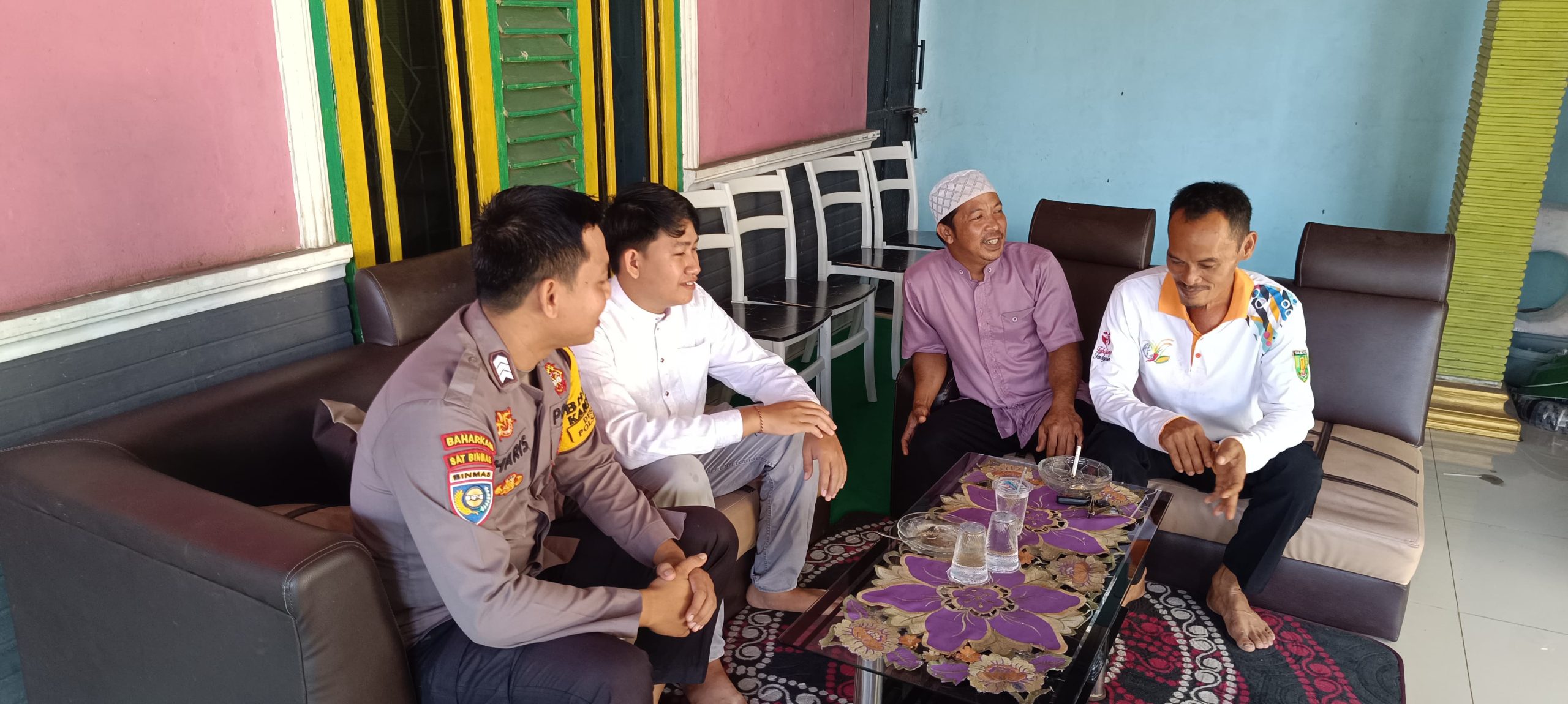 Jaga Kamtibmas Dan Jalin Kemitraan Polsek Jaro Laksanakan Patroli Dialogis