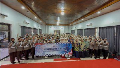 SDIT An Nahl Tabalong Kunjungi Polres Tabalong, Terima Pelajaran Tertib Berlalu Lintas Sejak Dini