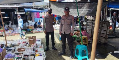 Petugas Ini Tingkatkan Patroli Ke Pasar