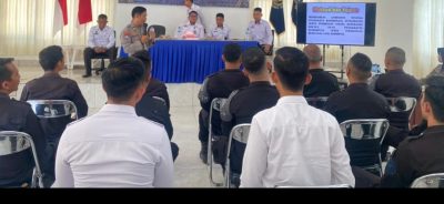 Jumat Curhat di Rutan Tanjung, Satbinmas Tabalong Perkuat Koordinasi dan Pembinaan Polsus