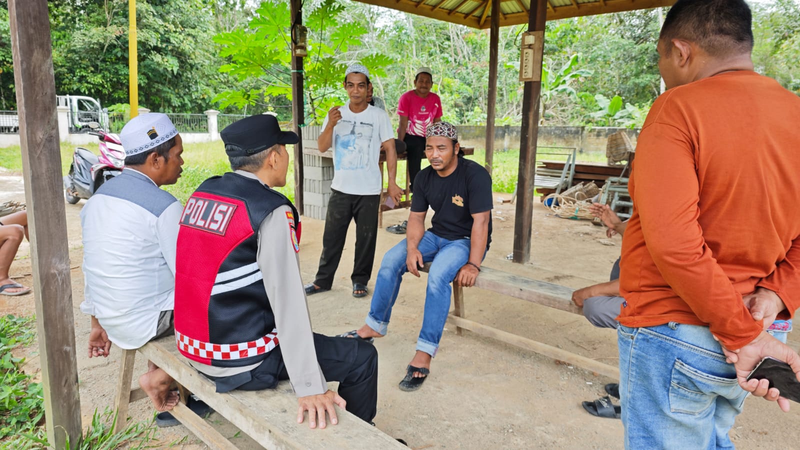Polsek Jaro Gelar Patroli Dialogis Guna Terwujudnya Kamtibmas yang Kondusif