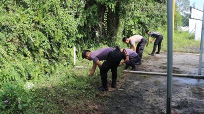 Gotong Royong Polres Tabalong, Wujudkan Lingkungan Bersih dan Nyaman