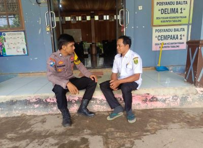 Patroli Dialogis Polsek Pugaan, Hadir Dekatkan Polisi dengan Warga Desa