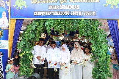 Pasar Ramadhan 1447 H Resmi Dibuka oleh Para Forkopimda, Polres Tabalong Laksanakan Pengamanan