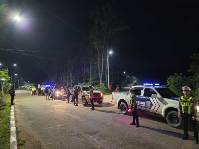 Polisi Siaga, Titik Rawan Balap Liar Jadi Fokus Patroli