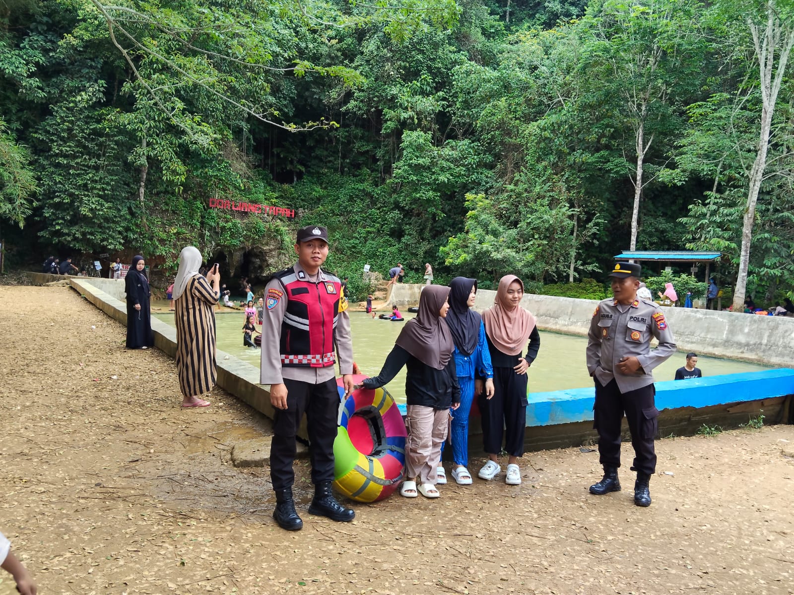 Libur Idul Fitri 1447 H, Kapolsek Jaro Intensifkan Patroli Keamanan di Objek Wisata