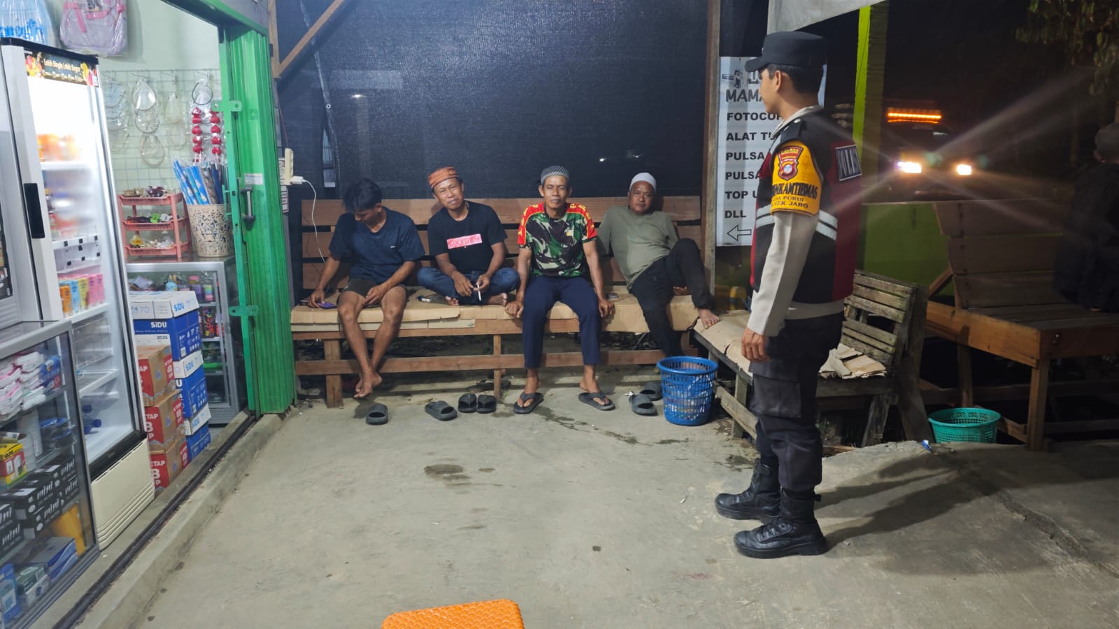 Jaga Kenyamanan Warga, Polsek Jaro Intensifkan Patroli di Jam-Jam Rawan