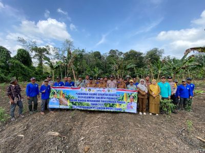 Dukung Swasembada Pangan, Polsek Muara Harus Bersama Petani Tanam Jagung Serentak