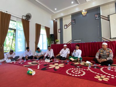 Kapolsek Muara Harus Hadiri Tausiyah Bulanan Sekaligus Halal Bihalal Lingkup Kecamatan Muara Harus