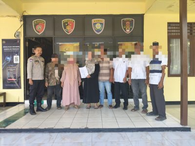 Akibat Miskomunikasi ,Pedagang Dan Pembeli Terlibat Cekcok, Berakhir Damai Di Polsek Kelua