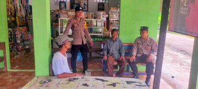 Polsek Muara Harus Laksanakan Patroli Sambang Warga, Sampaikan Himbauan Kamtibmas