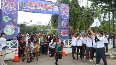 Polres Tabalong Amankan Kegiatan Fun Walk May Day 2026, Meriahkan Hari Buruh dengan Jalan Sehat dan Donor Darah