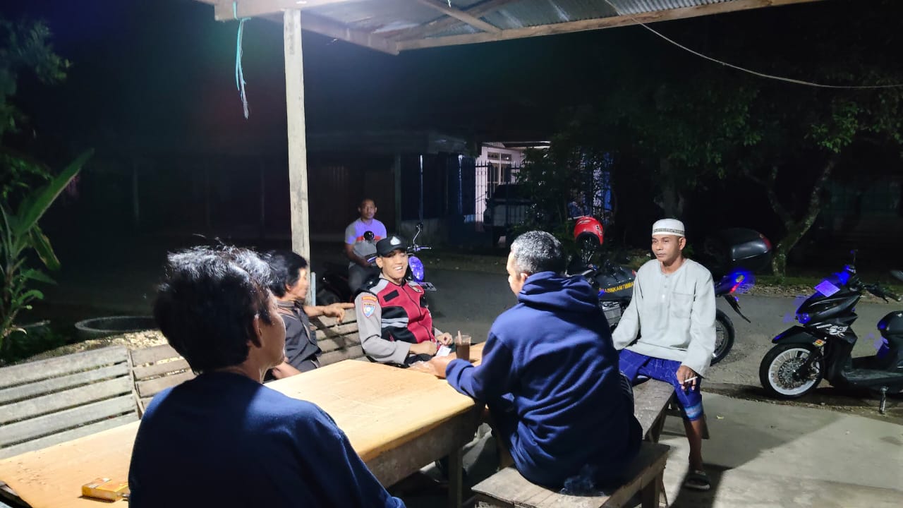 Polsek Jaro Gencar Patroli Malam, Sisir Permukiman Warga