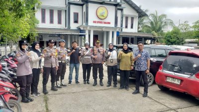 Polres Tabalong dan Polsek Jajaran Laksanakan Pengamanan Ibadah Kenaikan Isa Almasih Tahun 2026