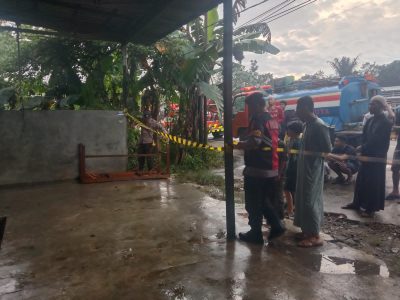 Dua Rumah Kayu di Muara Uya Hangus Terbakar, Kerugian Diperkirakan Mencapai 250 Juta Rupiah